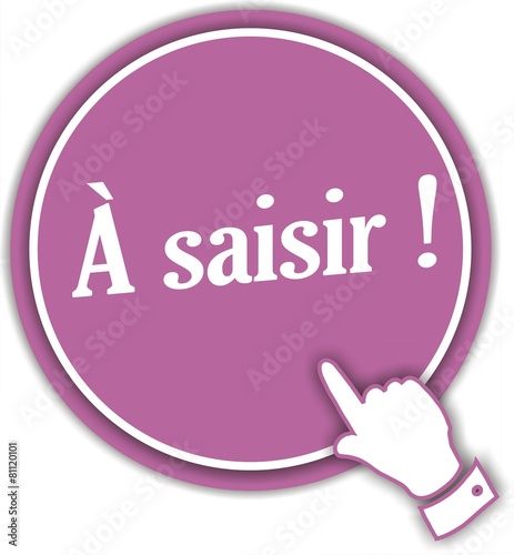 bouton à saisir