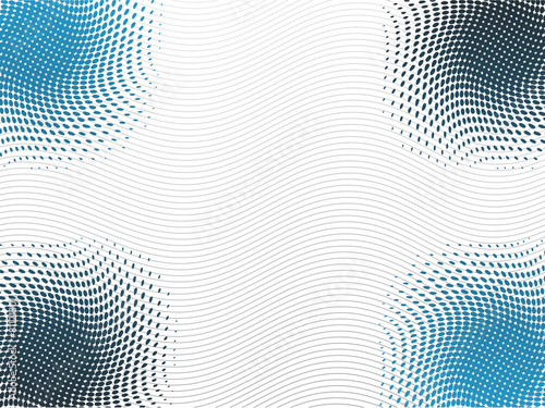 Abstract halftone background