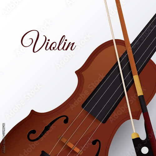 Violin design.