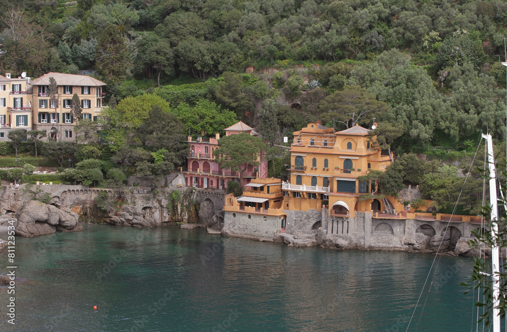 Resort to Mediterranean. Portofino, Italy