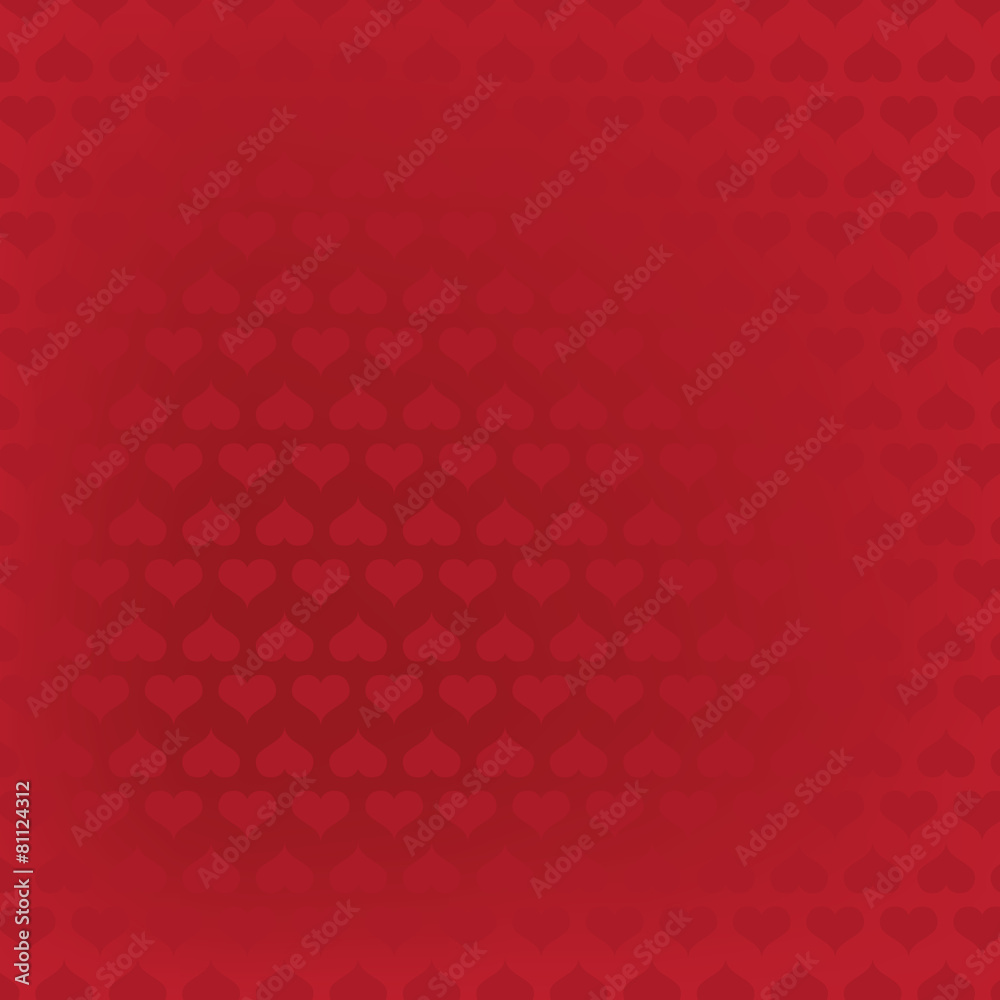 Vector background with hearts..