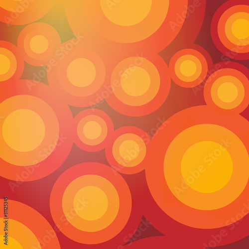 Vector circle abstract background..