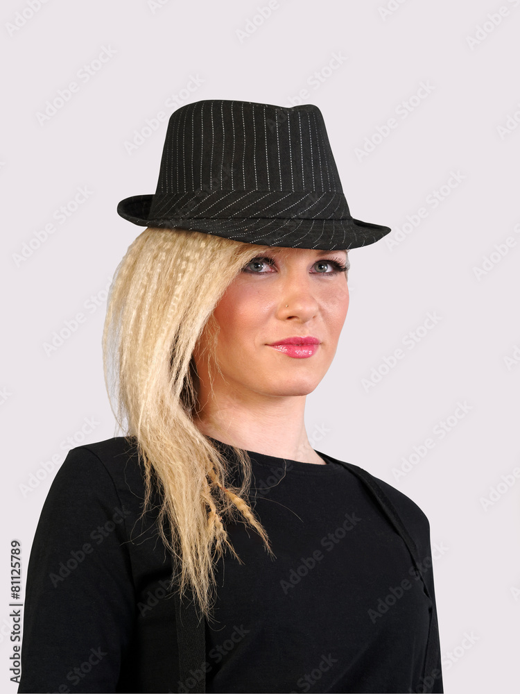 Girl in hat Girl in hat