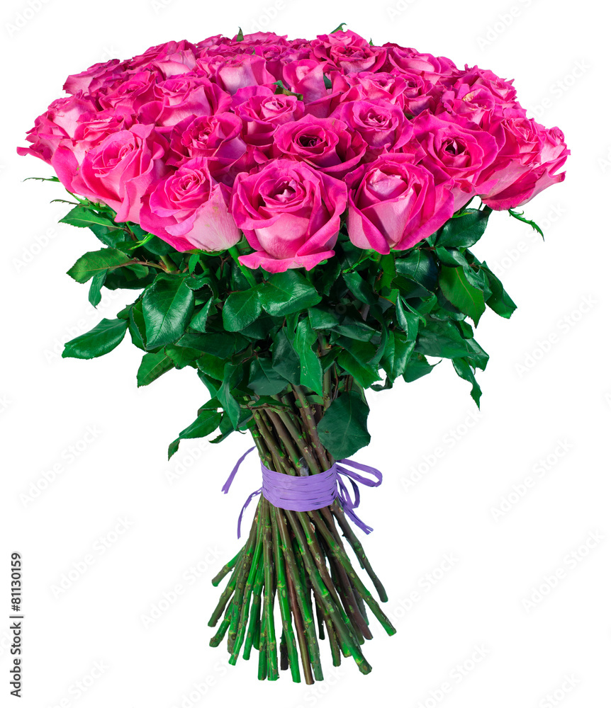 Obraz premium Bukiet różowych róż