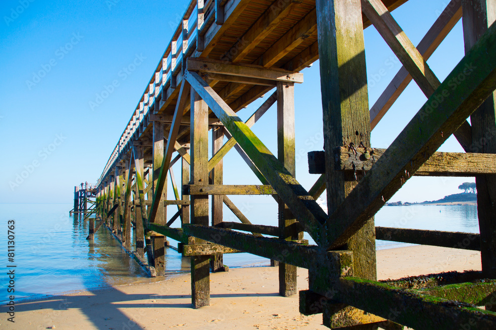 L'estacade de Noirmoutier et ses couleurs L'estacade de Noirmoutier et ses couleurs