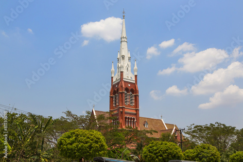Holy trinity Cathedral in Yangon,Myanmar