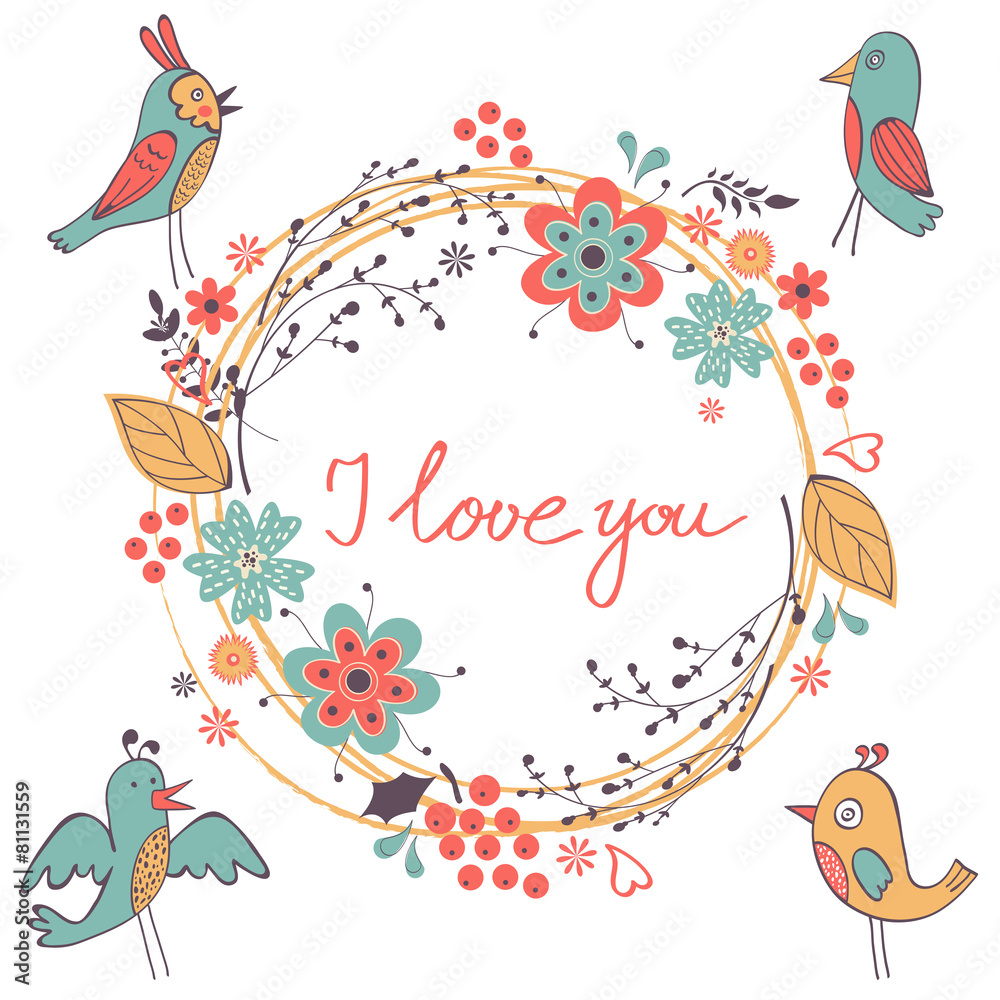 Elegant love card Elegant love card