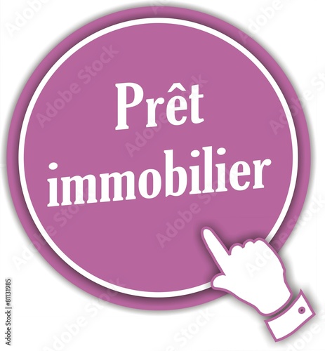 bouton prêt immobilier