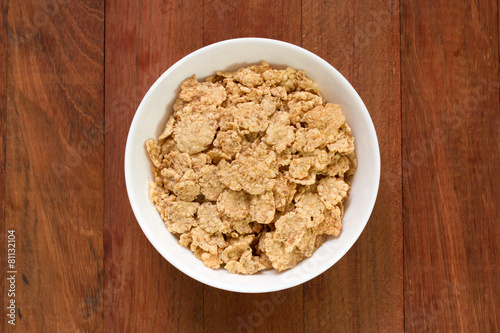 cereals in white bowl