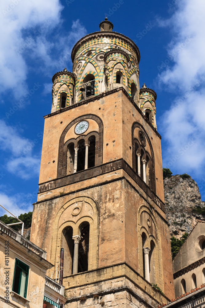 Church tower of Amalfi, Italy