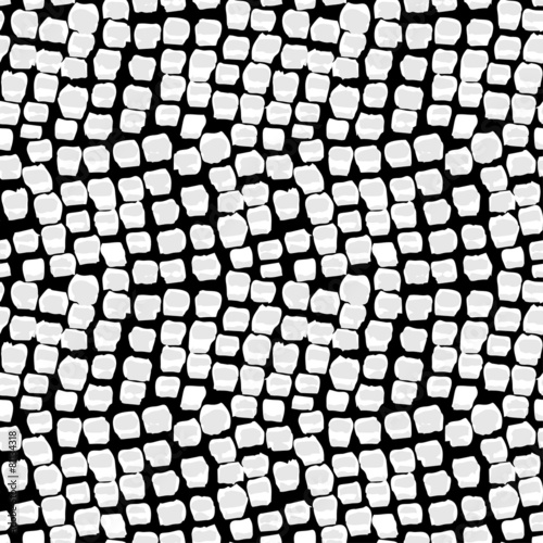 Cuadro en lienzo Hand drawn seamless watercolor brush pattern,fashionable sophist