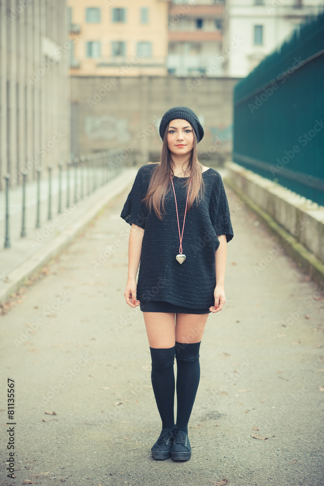 young beautiful brunette woman girl young beautiful brunette woman girl