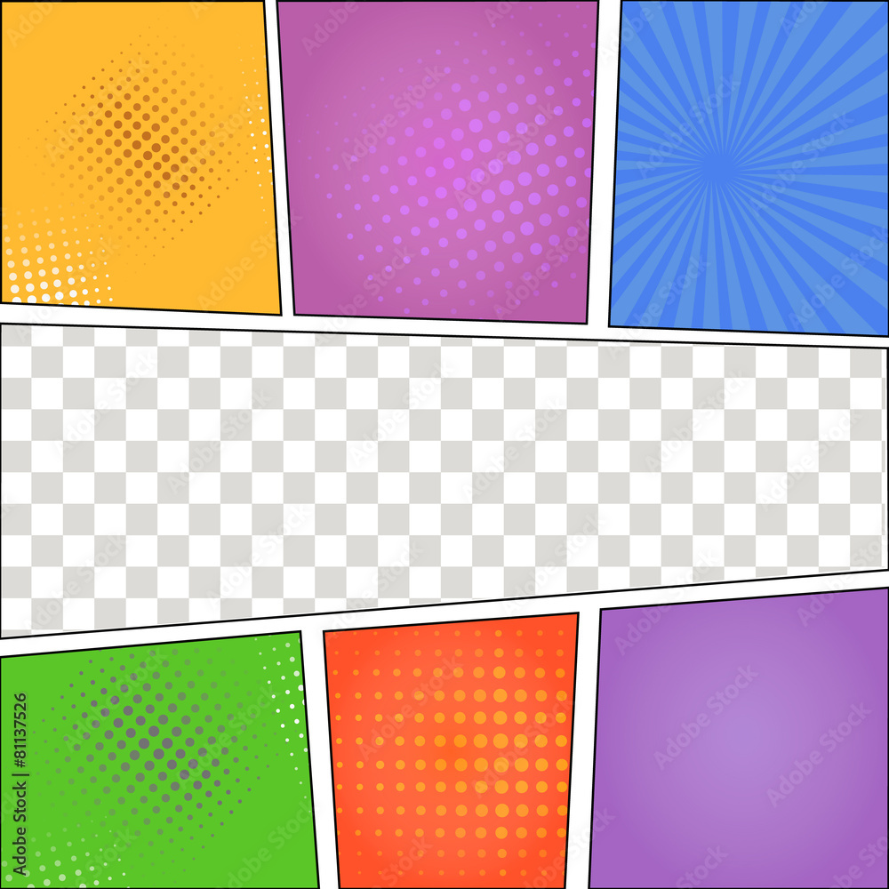 Speech Bubbles in Pop-Art Style background Speech Bubbles in Pop-Art Style background