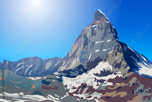 Summer mountains