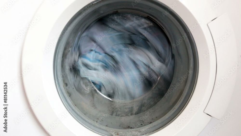 Washing Machine in operate Washing Machine in operate