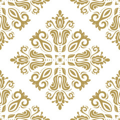 Rideaux Noir et or patrons Pattern in the style of Baroque. Abstract  Background  © Fine Art Studio