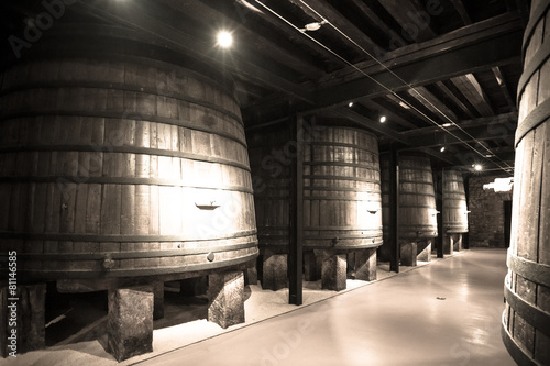 Old image  of  winery