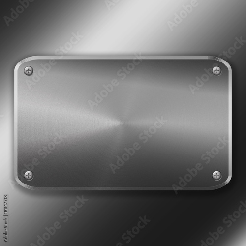 Metal plate background