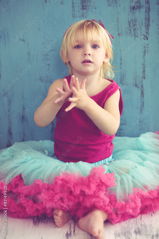Fototapeta premium Pretty child