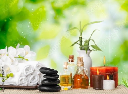 Aromatherapy. Spa products