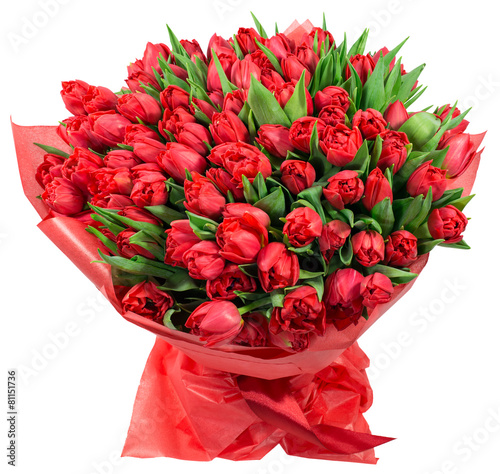 Fototapeta Naklejka Na Ścianę i Meble -  Bouquet of tulips