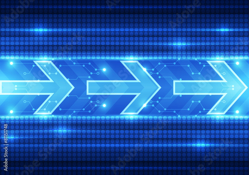 abstract future speed technology system background, vector
