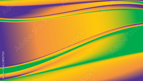 Color Wave. Vector. 1