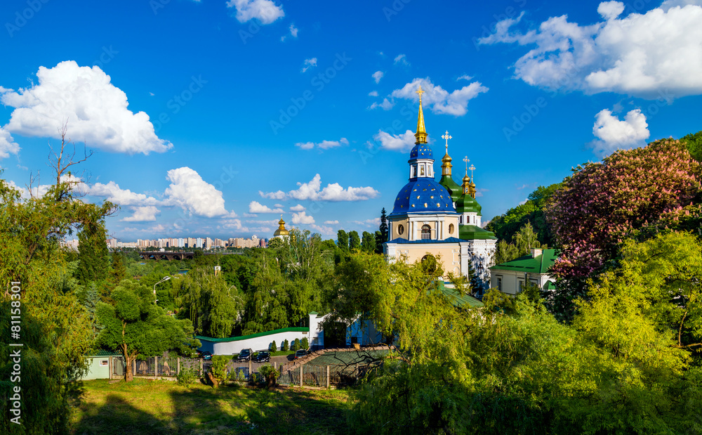 Vydubychi Monastery, Kiev. Vydubychi Monastery, Kiev.