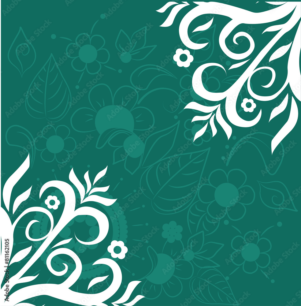 Abstract floral background. Vector. Abstract floral background. Vector.