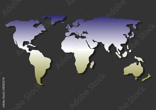 Abstract World map