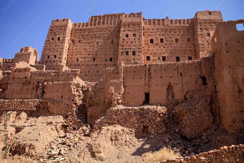 preserved walls Kasab, Morocco