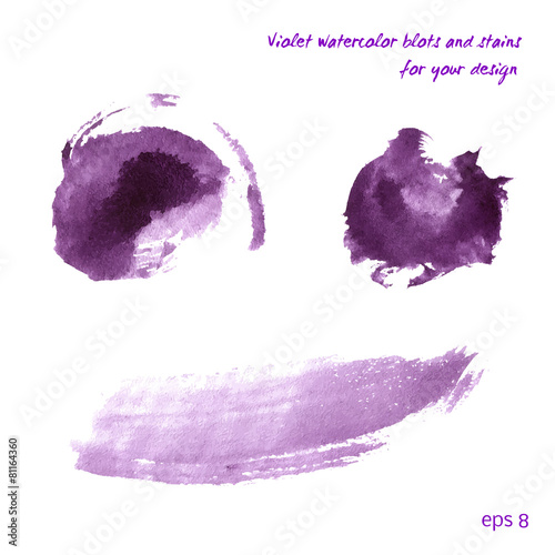 Wallpaper Mural watercolor brush strokes Torontodigital.ca