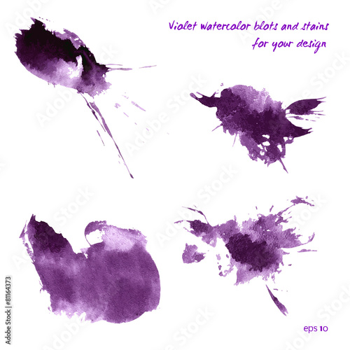 watercolor brush strokes