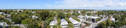 Panorama view of Florida Key West