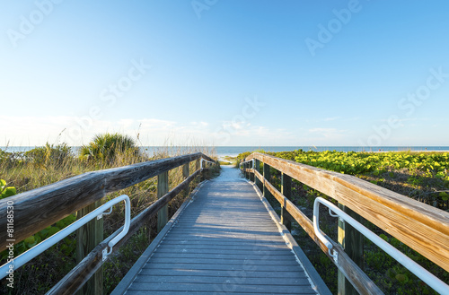 Boardwalk to a Beach © chiyacat