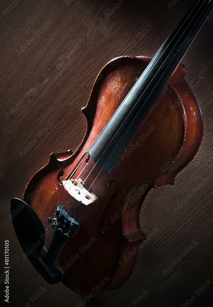 Fototapeta premium Part of the violin