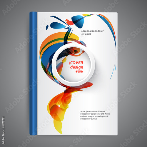 Template book cover