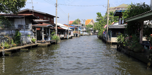 BANGKOK, THAILAND - December 15, 2014: boating on the Chao Phray