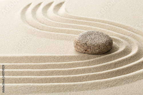 Canvas Print zen stone