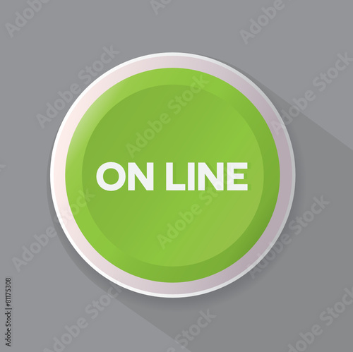 green button ON LINE