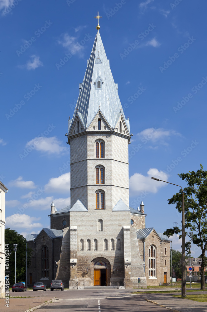 Alexander's Lutheran church in Narva, Estonia