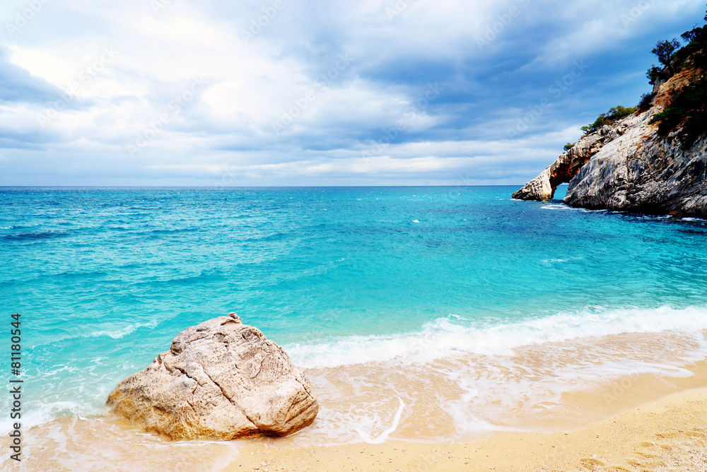 Fototapeta premium Cala Goloritze' BAUNEI Sardegna