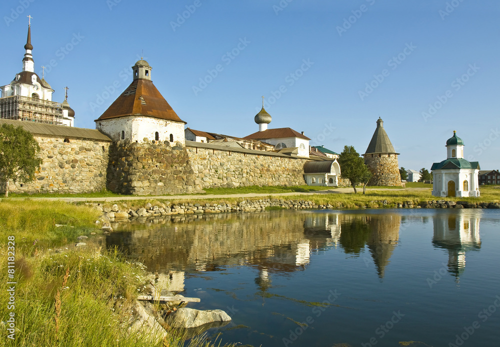 Fototapeta premium Solovetskiy monastery