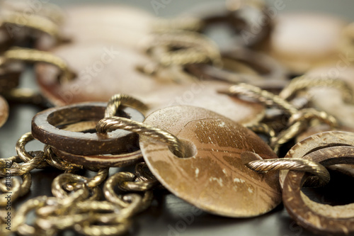 Photos Scratched and tarnished old silver jewellery