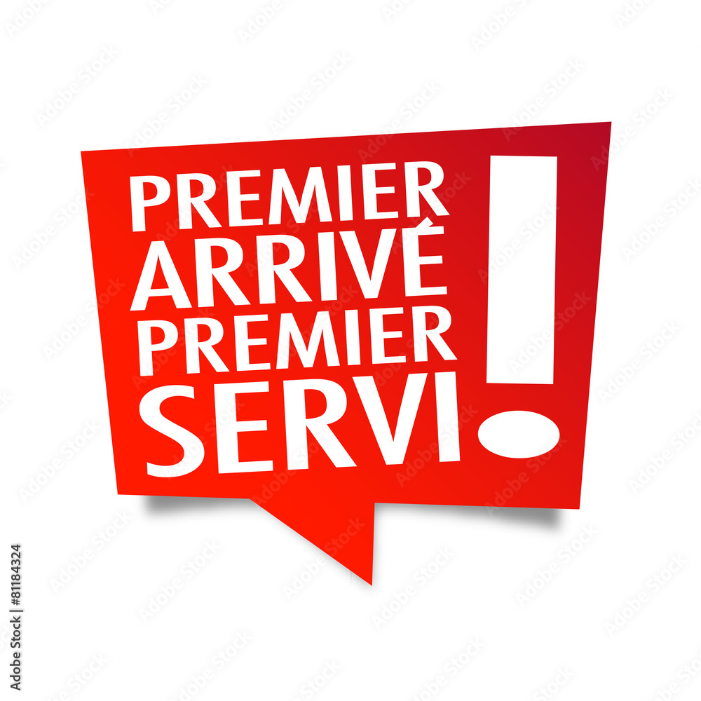 Premier arrivé premier servo ! Premier arrivé premier servo !