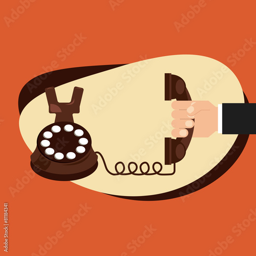 retro telephone