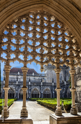 Alcobaca Medieval Roman Catholic Monastery, Portugal.