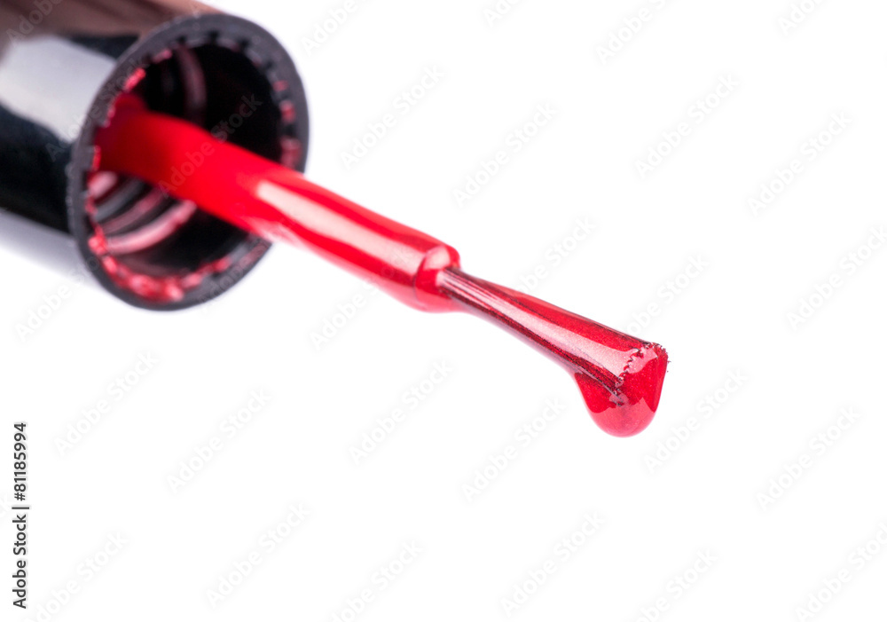 Brush nail polish Brush nail polish