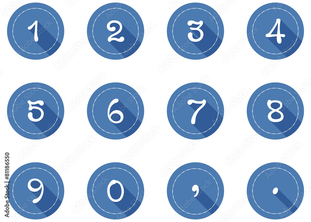 number buttons set 0704 number buttons set 0704