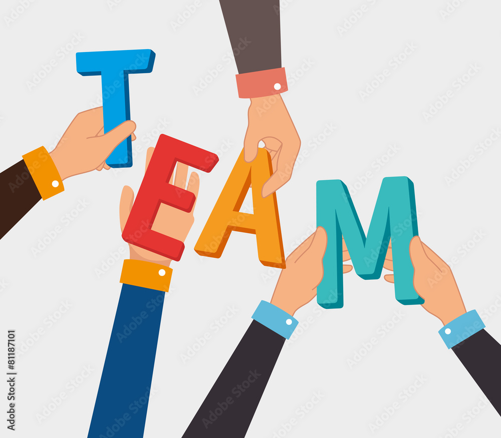 Teamwork design.